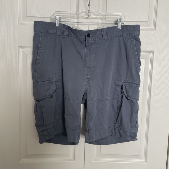 Polo Ralph Lauren Other - Vintage Polo Ralph Lauren Classic Polo Chino Cargo Shorts Men 42T Blue Y2K 9"